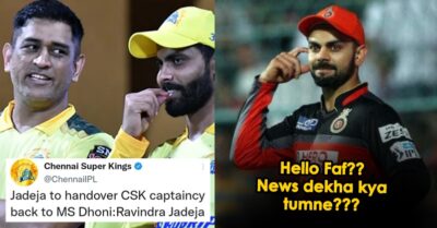 “The Greatest Captain Is Back,” Twitter Reacts As Jadeja Hands Over Captaincy Back To Dhoni RVCJ Media