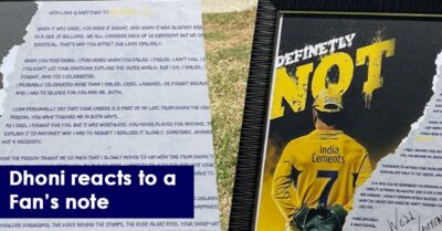 MS Dhoni Reacts To Fan’s Emotional Letter For Chennai Team Which Is Now Framed By CSK RVCJ Media