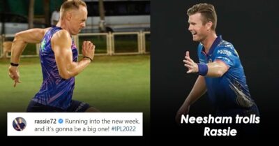 Jimmy Neesham Trolls Rassie Van Der Dussen With An Epic Comment Over The Latter’s Insta Post RVCJ Media