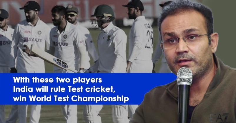 Viru Says India Will Rule Test Cricket With These Two Players & Even Target Of 400 Won’t Be Enough RVCJ Media