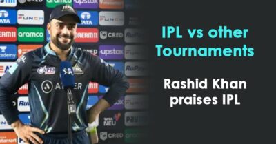 Rashid Khan Gives An Epic Reply On Comparison Between IPL & Other T20 Leagues Of The World RVCJ Media