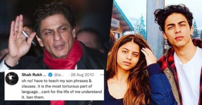 Fan Dug Shah Rukh’s Old Tweets When He Tried To Teach His Son Grammar & It Made Us Nostalgic RVCJ Media