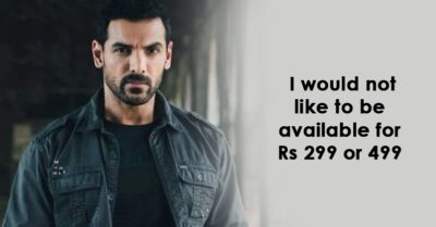 “Not Available For Rs 299 Or 499,” John Abraham Reveals Why He Will Not Work On OTT As An Actor RVCJ Media
