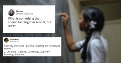 Money To Mental Health, Fitness To Cooking, People Tweet What Should Be Taught In School But Isn’t