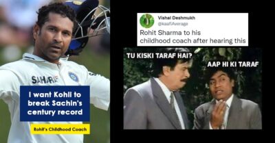 Twitter Erupts With Jokes As Rohit’s Childhood Coach Backs Virat To Break Sachin’s Record RVCJ Media