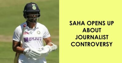 Wriddhiman Saha Opens Up On Journalist Row, Tells Why He Didn’t Reveal His Name Initially RVCJ Media
