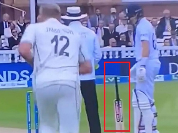 “What Is This Sorcery?” Fans React To Viral Video Showing Joe Root’s Bat Standing On Its Own - RVCJ Media