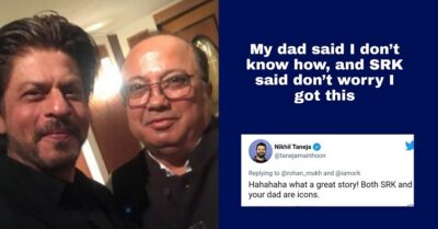 Man Tweets Sweet Story Of How Shah Rukh Asked His Dad For A Selfie 3 Yrs Ago & It’s Adorable RVCJ Media