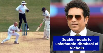 Sachin Tendulkar Has A Funny Reaction On Henry Nicholls’ Bizarre Dismissal RVCJ Media