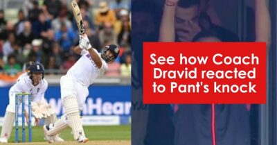 Thrilled Rahul Dravid Had An Animated Celebration To Rishabh Pant’s Century, See The Video RVCJ Media