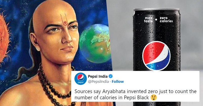 Pepsi India’s Marketing Gimmick Of Using Aryabhata & Zero Sparks Meme Fest On Twitter RVCJ Media