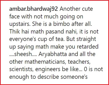 Janhvi Kapoor Says Maths Makes People ‘Retarded’, Gets Trolled In The Most Epic Way - RVCJ Media