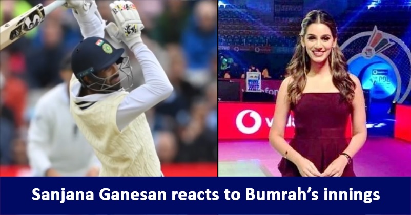 “All The Skills You See, It’s All Me,” Bumrah’s Wife Sanjana Hilariously Reacts To His Batting RVCJ Media