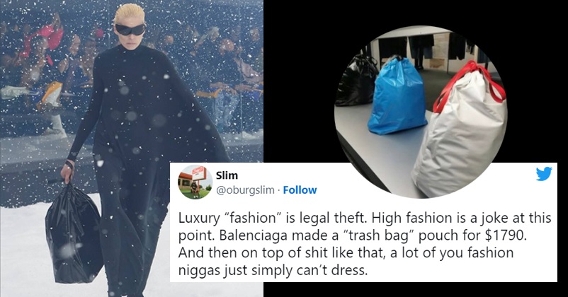 Trash Pouch: Balenciaga's $1,790 rubbish bag goes on sale