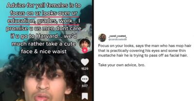 Man Says Women Should Focus On Face & Waist Instead Of Degree & Job, Gets Roasted Online RVCJ Media