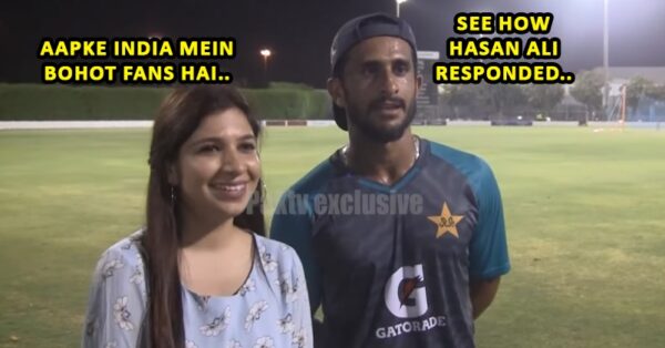 Indian Fan Tells Hasan Ali, “Aapke India Me Bahot Fans Hain”, His Reply Will Win Your Heart - RVCJ Media Indian Fan Tells Hasan Ali, “Aapke India Me Bahot Fans Hain”, His Reply Will Win Your Heart - RVCJ Media