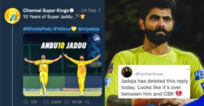Ravindra Jadeja To Part Ways From CSK? He Deleted His Viral Comment On CSK’s Post About Him RVCJ Media