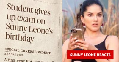 Student Gave Up Examination As It Was Sunny Leone’s Birthday, The Actress Reacts RVCJ Media