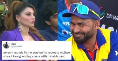Urvashi Rautela’s Presence In INDvsPAK When Rishabh Pant Wasn’t Playing Sparks Meme Fest RVCJ Media