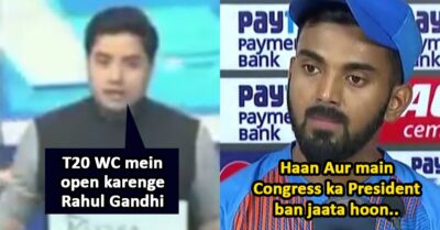 Journo Gets Epic Trolled After Saying, “Rahul Gandhi Will Open For India At T20 World Cup” RVCJ Media