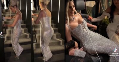 Kim Kardashian Wears So Tight Dress That She Can’t Walk, Climb Stairs Or Sit In Car, Fans Go WTF RVCJ Media