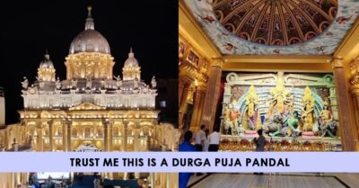 This Vatican City Themed Durga Puja Pandal In Kolkata Is Absolutely Stunning, See Pics RVCJ Media