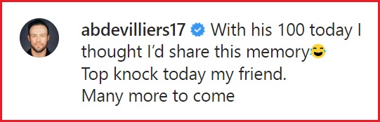 Virat & Anushka Have Surprised Reactions To AB De Villiers’ Post Over Kohli’s 71st Century - RVCJ Media