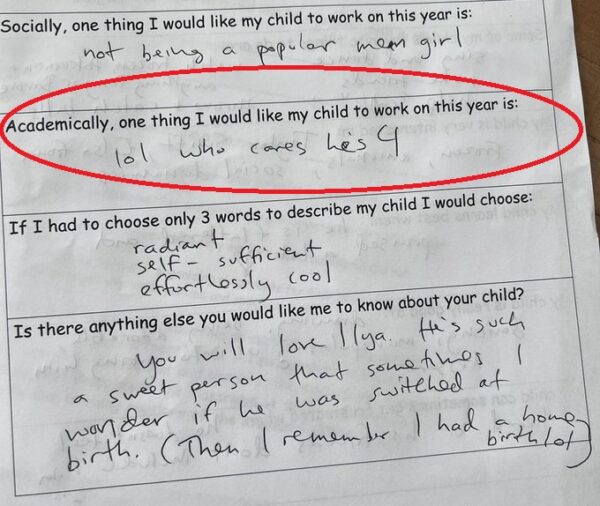 Mom Has The Coolest Response To School Asking About Academic Expectations From Her Kid - RVCJ Media