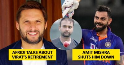 Amit Mishra Hits Back At Shahid Afridi Over His Retirement Advice To Virat Kohli RVCJ Media