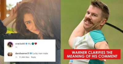 David Warner Clarifies After Being Trolled For His “Lucky Man” Comment On Virat Kohli’s Post RVCJ Media