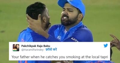 Rohit Sharma Holding Dinesh Karthik’s Neck Floods Twitter With A Meme Fest RVCJ Media