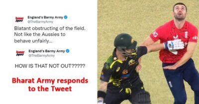 Bharat Army Trolls Barmy Army Over ‘Spirit Of The Game’ After Matthew Wade-Mark Wood Episode RVCJ Media