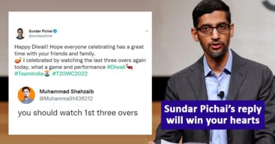 Sundar Pichai’s Reply To Pakistani Guy Asking Him To Watch First 3 Overs Of INDvsPAK Is Gold RVCJ Media