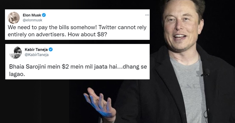 “150 Rupiya Dega,” Elon Musk Bargaining For Blue Tick Floods Twitter With Funny Memes RVCJ Media