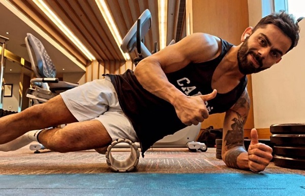 Virat Kohli Has An Epic Reply To Fan’s “Meat” Comment On His Workout Video - RVCJ Media