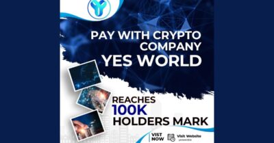 Blockchain based climate tech startup YES WORLD reaches 100k holders mark, holders doubled in 2 months RVCJ Media