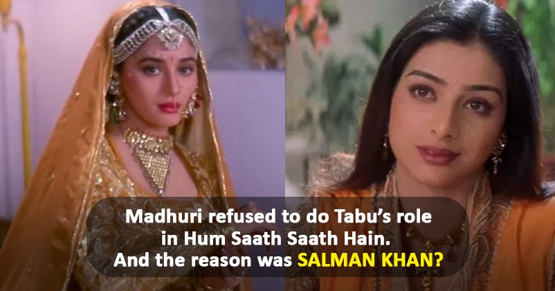 Madhuri Dixit Revealed She Refused Tabu’s Role In Hum Saath-Saath Hain Because Of Salman Khan RVCJ Media