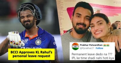 “Permanent Leave De Do,” People React As KL Rahul Granted Leave For Marriage With Athiya Shetty RVCJ Media