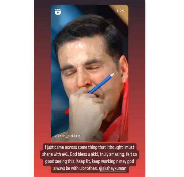 Salman Khan Shares Akshay Kumar’s Old Video With A Heart-Warming Note, Akshay Reacts - RVCJ Media