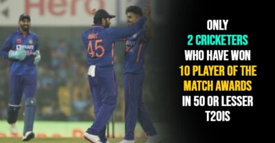 Only 2 Cricketers Have Won 10 Player Of The Match Awards In 50 Or Less T20Is & Both Are Indians RVCJ Media