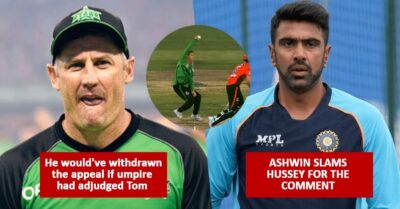 Ashwin Hits Out At David Hussey For Comment Of Withdrawing Appeal On Zampa’s Run-Out Attempt RVCJ Media