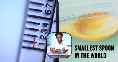 Jaipur Artist Creates 2MM Wooden Spoon, Smaller Than Rice Grain, Listed In Guinness World Records RVCJ Media