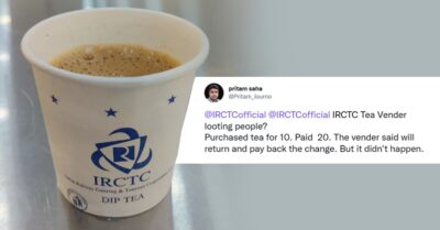 Journo Complained About Tea Vendor Cheating Him For Rs 10, This Is What Indian Railways Did RVCJ Media