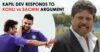 Kapil Dev Was Asked To Choose Better Batter Between Virat & Sachin, He Gave An Epic Reply RVCJ Media