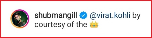 Virat Kohli & Shubman Gill Had A Friendly Exchange On The Latter’s Post, Fans Will Love It - RVCJ Media
