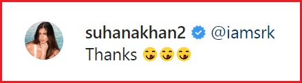 Man Trolls Shah Rukh For His Comment On Daughter Suhana’s Pic, Gets Schooled By Netizens - RVCJ Media