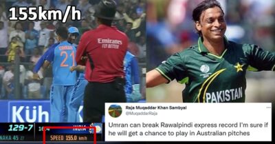 “Umran Can Break Shoaib Akhtar’s Record,” Fans React As Umran Bowled 155 KMPH To Dismiss SL Skipper RVCJ Media