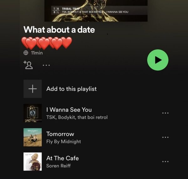 Girl Makes A Smart & Innovative Move By Asking A Guy Out On A Date Using Spotify Playlist RVCJ Media