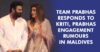 Prabhas & Kriti Sanon To Get Engaged Soon In Maldives? Prabhas’ Team Reacts To The Buzz RVCJ Media