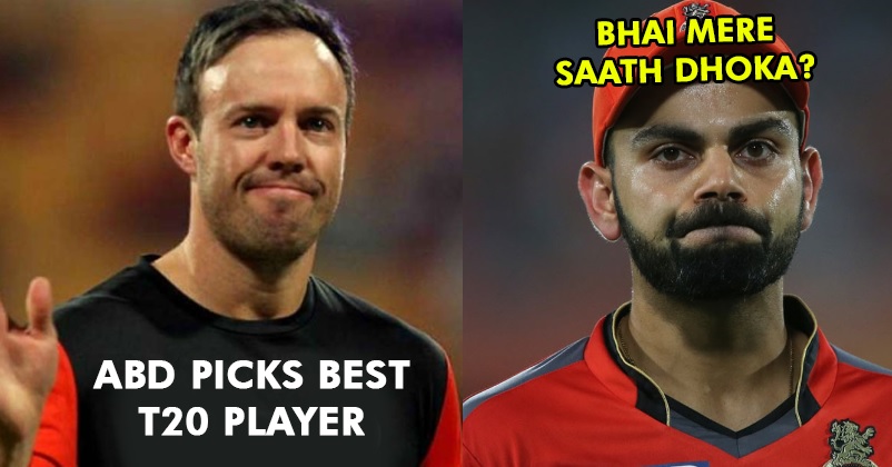 “Dost Dost Na Raha,” Fans React As AB De Villiers Chooses Greatest T20 Player & It’s Not Virat RVCJ Media
